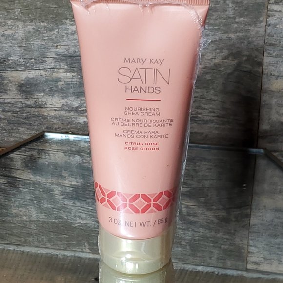 LAST ONE -  Citrus Rose Satin Hands Nourishing Shea Cream - Picture 1 of 4